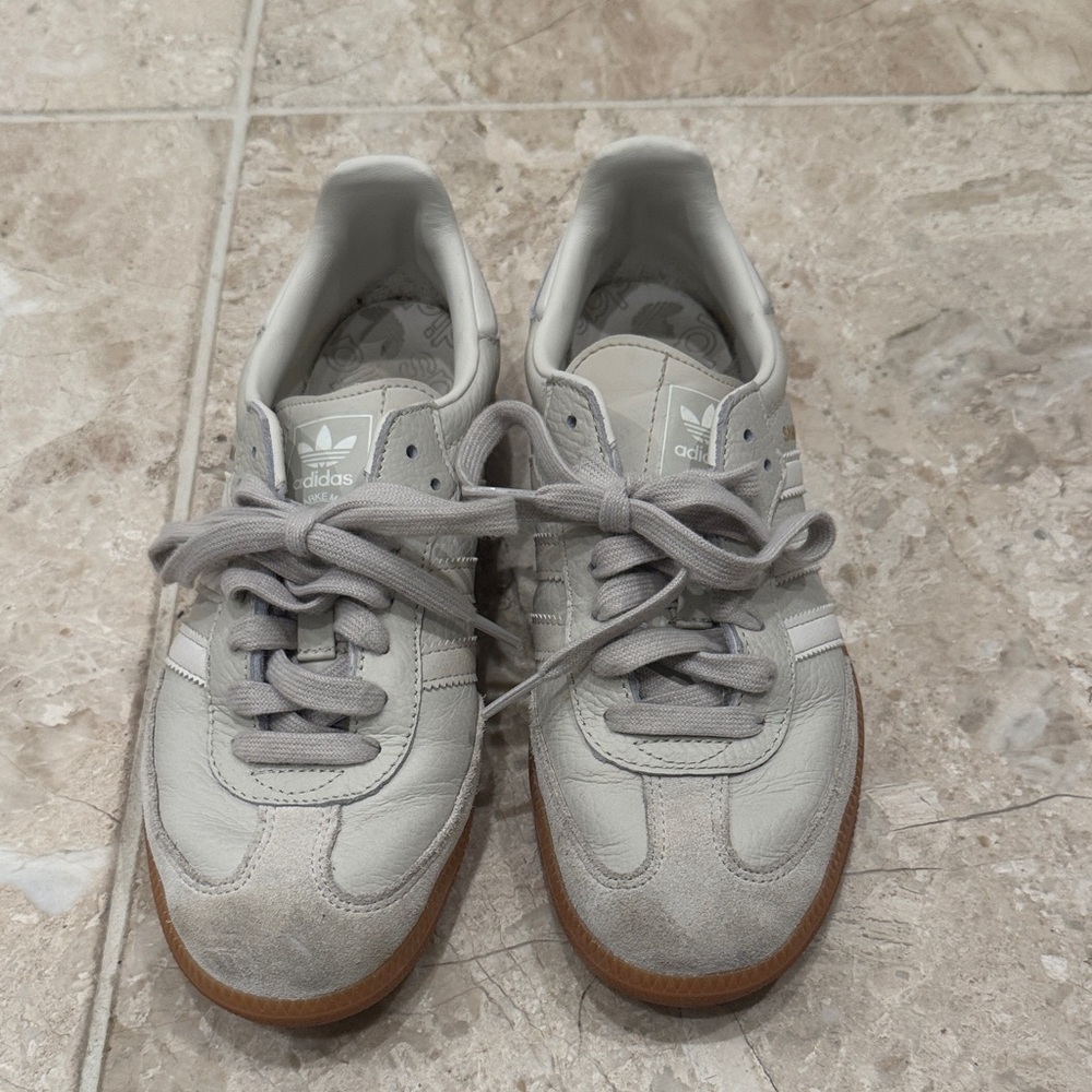 Adidas Light Gray Sambas